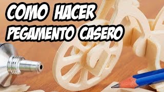 Como hacer pegamento casero  Engrudo [upl. by Amsaj]