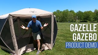 Gazelle Portable G6 Gazebo  Gazelle Product Demo EP 58 [upl. by Swanson]