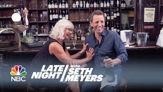 Seth and Josh Meyers Go DayDrinking in Brooklyn  Late Night with Seth Meyers [upl. by Drof389]