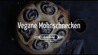 Vegane Mohnschnecken [upl. by Meridith931]