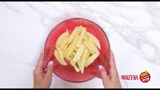 ¡Prepara papas fritas con Maizena [upl. by Arolf]