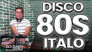 Nonstop DISCO Italo 80s Hits  DjDARY ASPARIN [upl. by Aicileb]