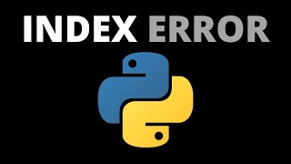 2021 How to Fix quotIndexError index list out of rangequot in Python  Python Tutorial [upl. by Llednek]