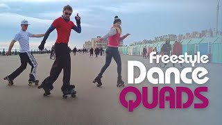 Quads roller skate dance freestyle compilation from Brighton beach UK [upl. by Nnoj]