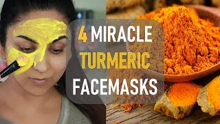 BRIGHTENING TURMERIC FACE MASKS TO TRY RIGHT NOW ALL SKIN TYPES [upl. by Aitnyc]