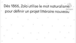 Le naturalisme chez Émile Zola ✒️📃 [upl. by Christmann]