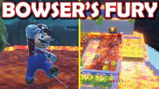 Bowsers Fury FLOOR IS LAVA is INSANE UPDATED MOD [upl. by Areht]