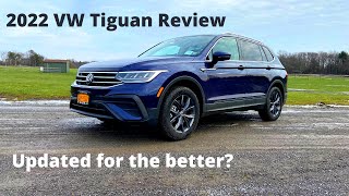 2022 Volkswagen Tiguan SE 4motion Review [upl. by Aznecniv]