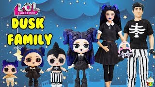 Dusk Family DIY Custom Fun Craft With Barbie and Ken Cupcake Kids Club [upl. by Ietta]