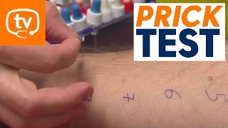 El prick test o pruebas cutáneas de la alergia [upl. by Ingra]