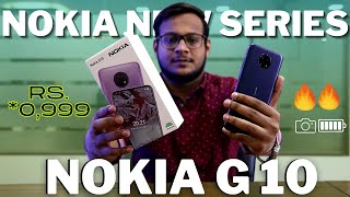 Nokia G10  Unboxing and Review  3 Days Battery Life 🔥🔥 [upl. by Boot]