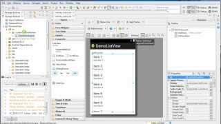 Basic ListView Demo Android Programming [upl. by Ninon569]