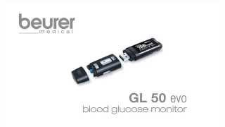 Quick Start Video for the GL 50 evo blood glucose monitor from Beurer [upl. by Zorina]