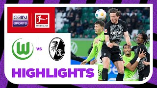 Wolfsburg v SC Freiburg  Bundesliga 2324 Match Highlights [upl. by Humpage]