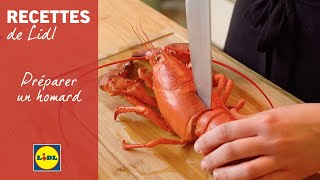 Comment préparer un homard  Lidl France [upl. by Havelock]