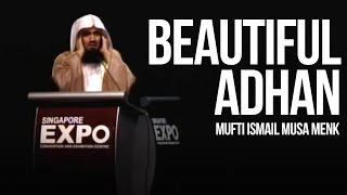 Beautiful Adhan Call to Prayer  Mufti Menk ᴴᴰ [upl. by Amund]