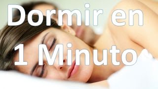 Como dormir en 1 minuto Técnica 4 7 8 y trucos para dormir ¿Insomnio [upl. by Assilac]