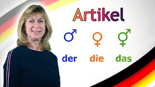 DER DIE DAS  Wann verwende ich welche Artikel Deutsch lernen 10 [upl. by Valdis]