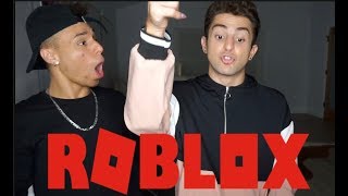 TEACHING TWAIMZ HOW TO PLAY ROBLOX [upl. by Brenton]