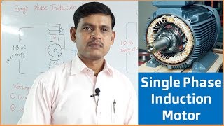 Single Phase Induction Motor Working in Hindi [upl. by Aidroc671]