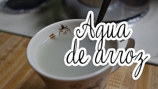 Remedio casero para la diarrea agua de arroz [upl. by Vaenfila]