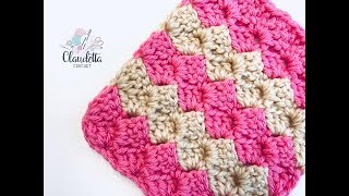 CROCHET C2C in ROWS  Beginner [upl. by Ycam]