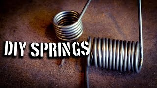 DIY Springs Make Your Own Springs at Home [upl. by Kiley]