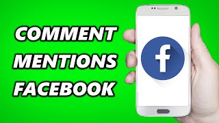 How to Mention Someone in a Comment on Facebook Easy [upl. by Service]