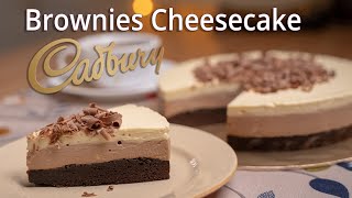 Brownies Cadbury Cheesecake [upl. by Kinsley]