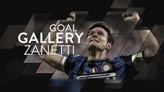 JAVIER ZANETTI  All of his 21 Inter goals 🇦🇷🖤💙 [upl. by Macdougall]