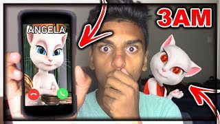 DO NOT CALL TALKING ANGELA AT 3AM THIS IS WHY OMG TALKING ANGELA CAME TO MY HOUSE AT 3AM [upl. by Onaireves]