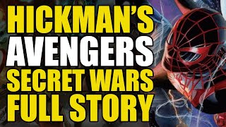 Jonathan Hickmans AvengersSecret Wars Full Story  Comics Explained [upl. by Pennie]