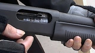 実弾射撃 レミントン M870 散弾銃 Remington M870 Shotgun [upl. by Bronder884]