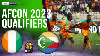 Ivory Coast vs Comoros  AFCON 2023 QUALIFIERS HIGHLIGHTS  03242023  beIN SPORTS USA [upl. by Airotciv564]