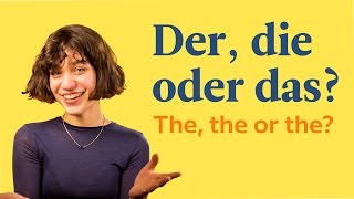 Der Die Oder Das  German Articles  German In 60 Seconds [upl. by Eelrahs760]