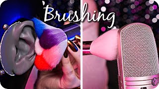 ASMR 𝙐𝙇𝙏𝙄𝙈𝘼𝙏𝙀 Mic amp Ear Brushing for DEEP Sleep NO TALKING 5 𝟑𝐃 Mics🎙 3Dio Rode Tascam Bob [upl. by Say]