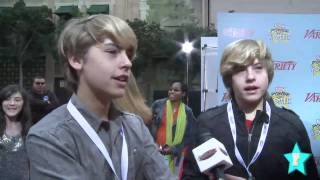 Sprouse Twins On Valentines Day amp Their First Kisses [upl. by Oleta730]