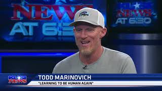 Former NFL QB Todd Marinovich talks about learning to be human again [upl. by Frederigo807]