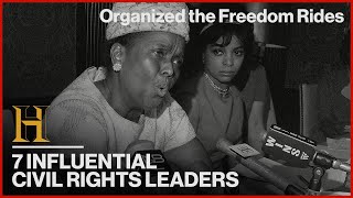 7 Civil Rights Leaders You Need to Know  History Countdown [upl. by Cairistiona157]