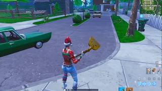 Fortnite gold Digger pickaxe Fortnite Clean [upl. by Bellina915]