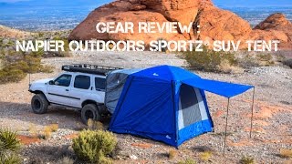 Napier Outdoors Sportz SUV Tent Review [upl. by Alyat]