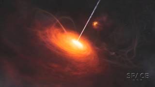 Most Powerful Quasar Discovered  Video [upl. by Annairam659]