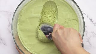 Homemade Matcha Ice Cream Recipe [upl. by Notlew]