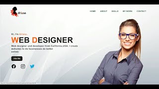 How To Make Portfolio Website Using Html amp Css  StepbyStep Tutorial  PraRoz Tutorial [upl. by Redman733]