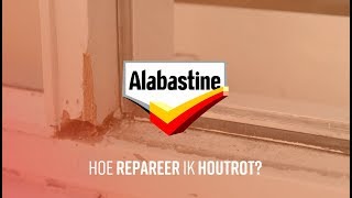 Hoe repareer je houtrot  Alabastine [upl. by Anehc873]