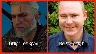 Characters and Voice Actors  The Witcher 3 Updated [upl. by Whitby87]