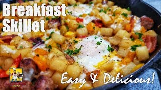 Breakfast Skillet Recipe  Brunch Ideas  BreakfastwithAB [upl. by Jauch]