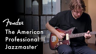 Exploring The American Professional II Jazzmaster  American Professional II Series  Fender [upl. by Enneirda]