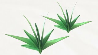 Origami grass [upl. by Pavlov360]