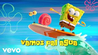 Tainy J Balvin  Agua Music From quotSponge On The Runquot MovieLyric Video [upl. by Shishko192]